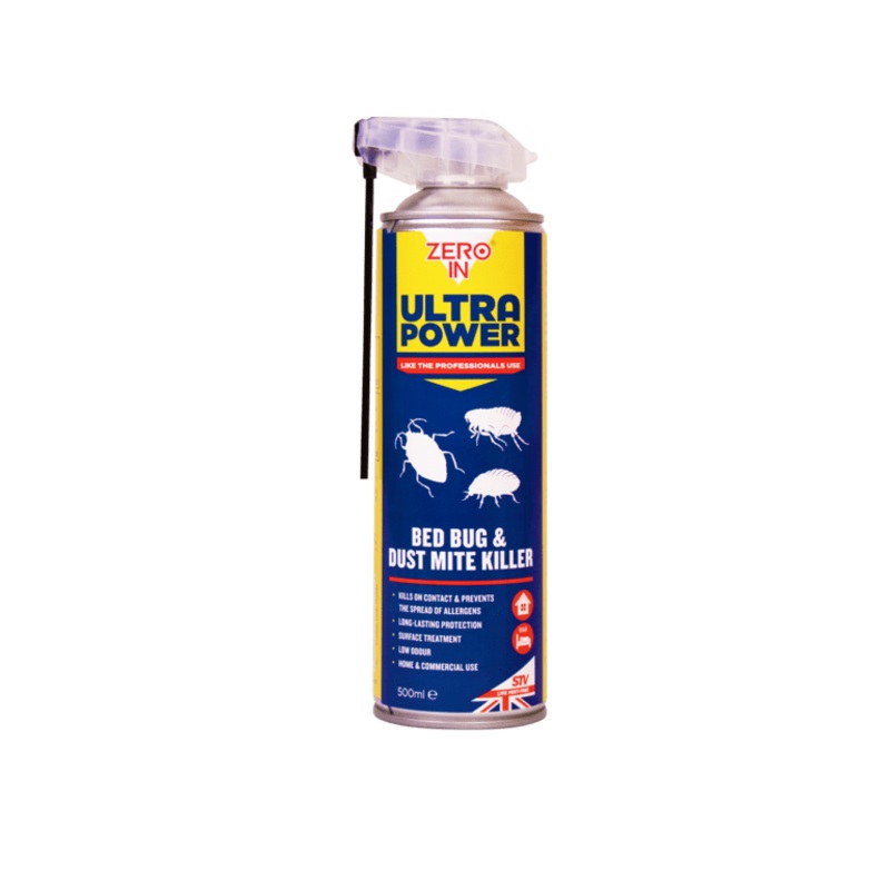 Zero In Ultra Power Bed Bug & Dust Mite Killer – 500ml