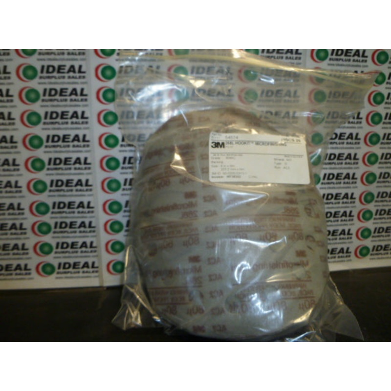 3M 268L 8 Hookit Microfinishing Disc (25 PCS) 80Micron Aluminum Oxide Type D