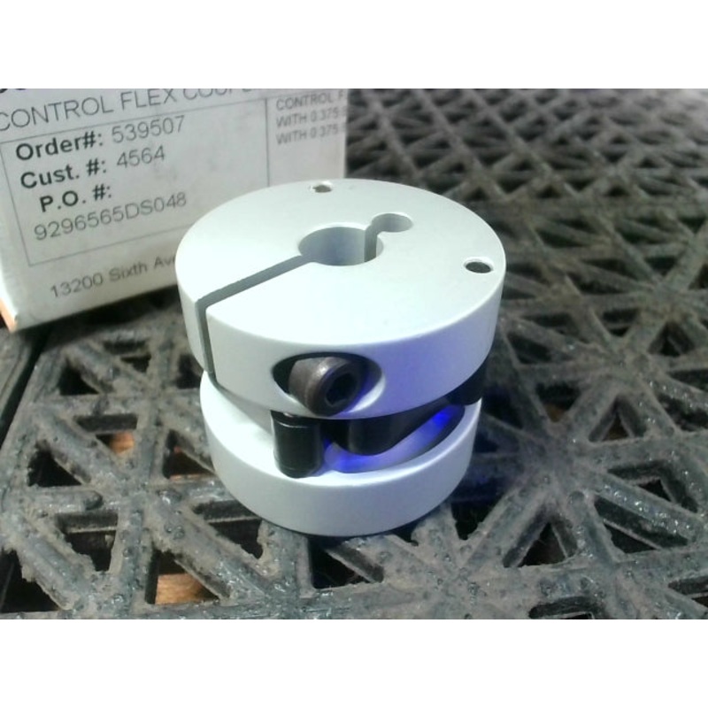 Zero Max C016P-007-011 Flexible Shaft Coupling 3/8 ID 1-1/2 OD 1-1/8