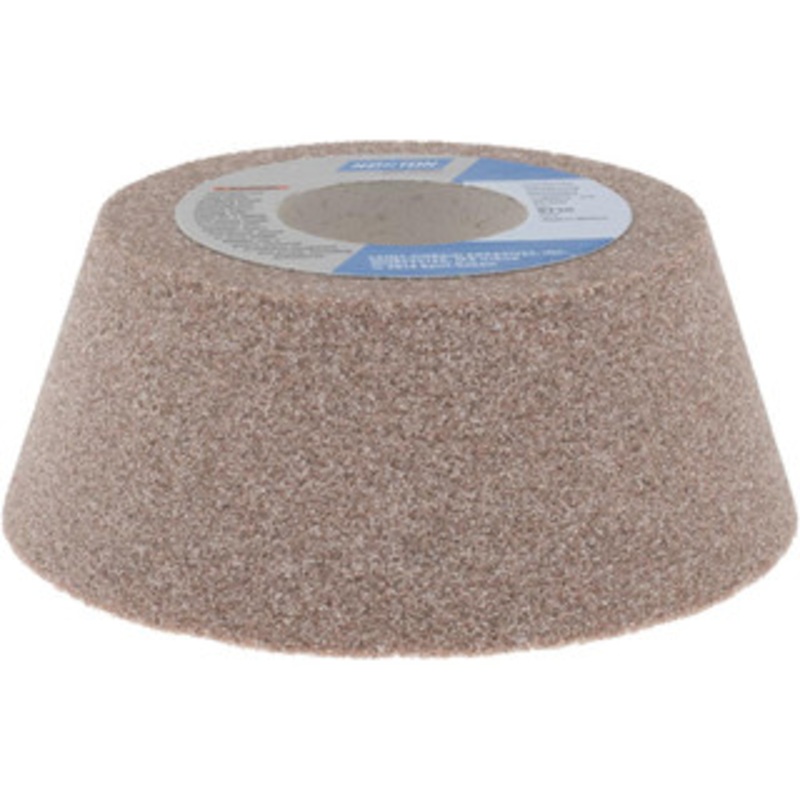 Norton 4 Diam, 1-1/4 Hole Size, 1-1/2 Overall Thickness, 60 Grit, Type 11 Tool & Cutter Grinding Wheel Medium Grade, Aluminum Oxide, K Hardness, Vitrified Bond, 5,730 RPM 66243529876 – 05128681