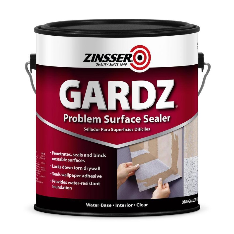 Zinsser 2301 GARDZ 1 gal. Clear Water-Based Interior Problem Surface Sealer (Case of 4) | Bigbigmart.com