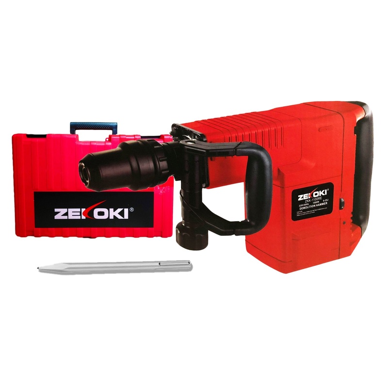 Zekoki ZKK-1100RE Demolition Hammer / Chipping Gun
