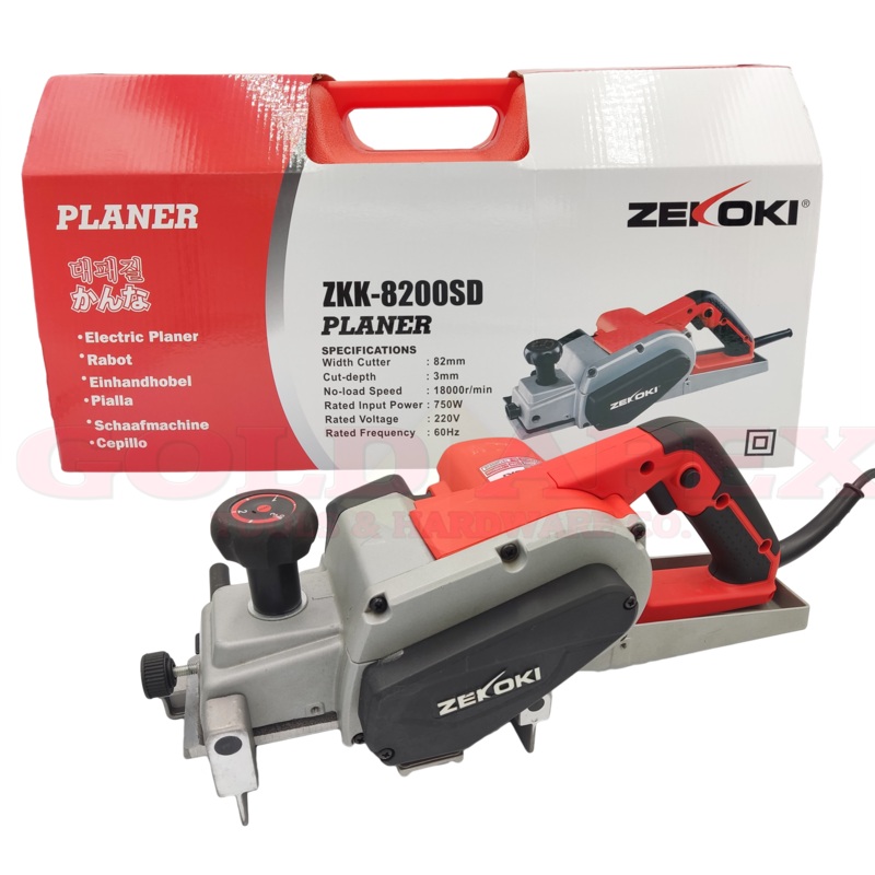 Zekoki ZKK-8200SD Planer with Carrying Case