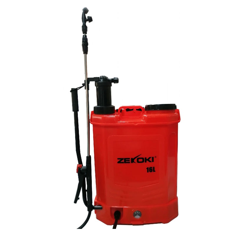 Zekoki ZKK-KS16D Battery Powered Plastic Knapsack Sprayer (16 Liters)