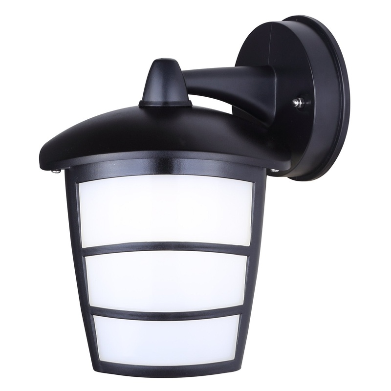 Outdoor Light – Canarm Polycarbonate LED Outdoor Down Light BRWL-POR12T-N-BK