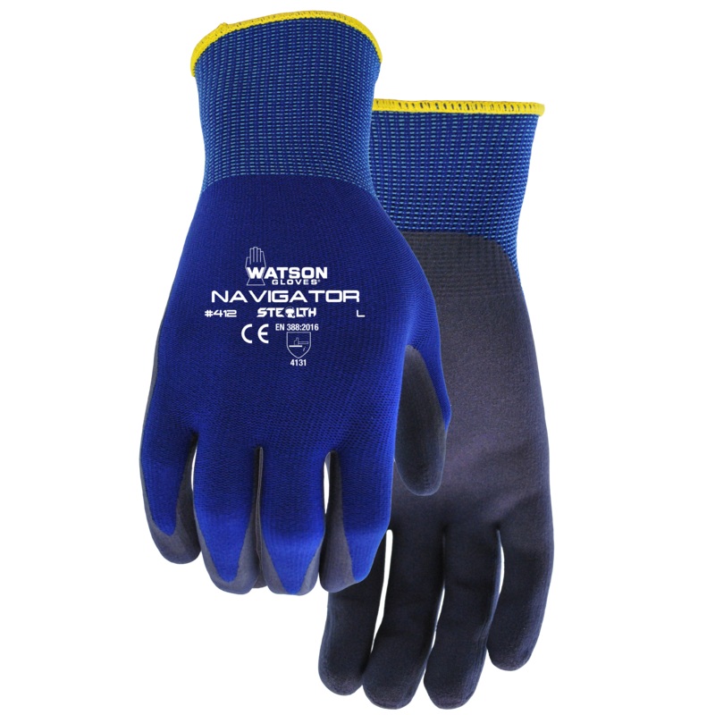 Work Gloves – Watson Gloves Stealth Navigator, 412