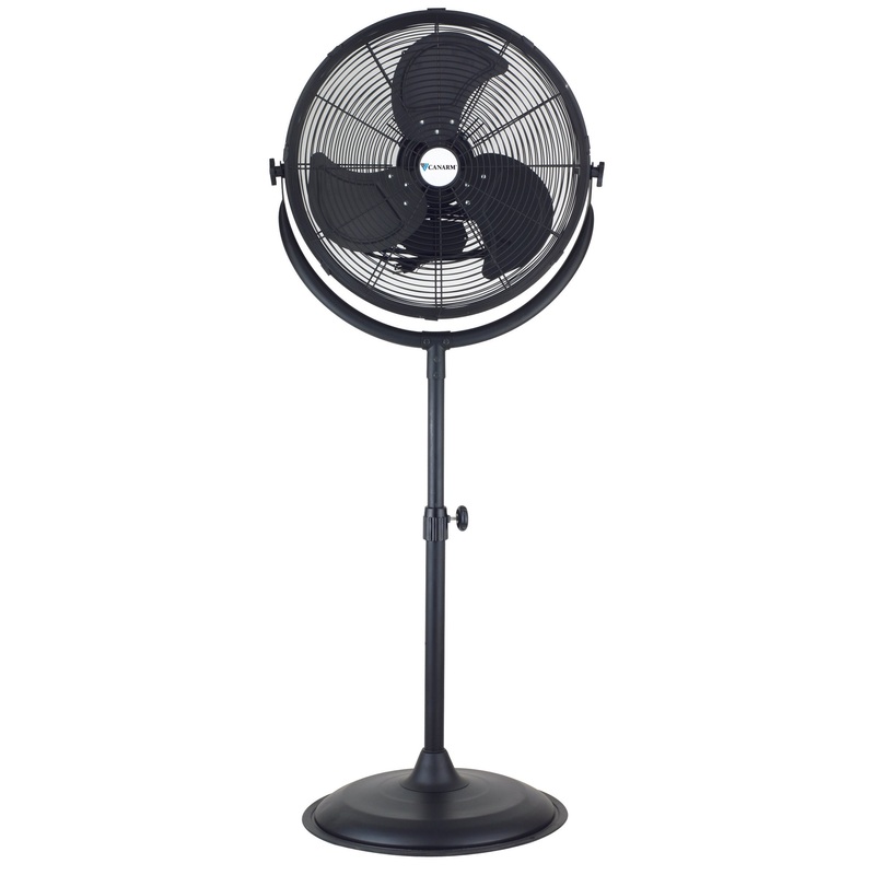 Fan – Canarm Commercial Circulating Pedestal 3 Speed Stationary Non-Oscillating 20″ CCU CCUP20