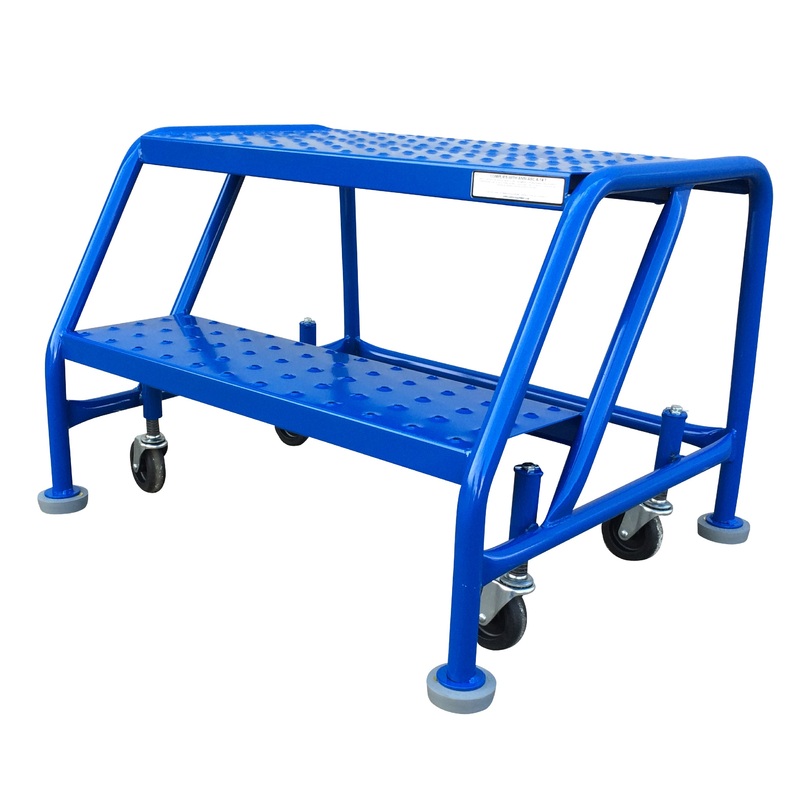 Ladder – Canway Mobile Ladder Stand – No Handrail 2 Step 2NH